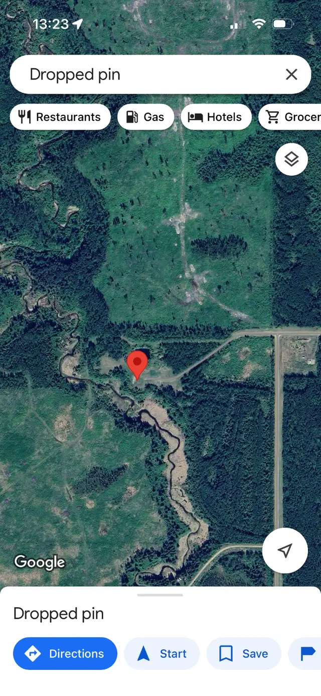 Secluded acreage for rent in Manning area