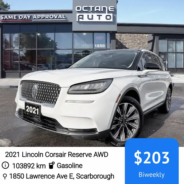 2021 Lincoln Corsair Reserve AWD