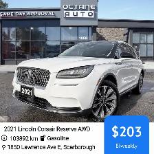 2021 Lincoln Corsair Reserve AWD