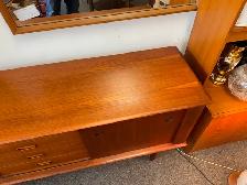 Mid-century modern Teak Sideboard credenza buffet entertainment - Photo 4