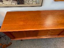 Mid-century modern Teak Sideboard credenza buffet entertainment - Photo 5