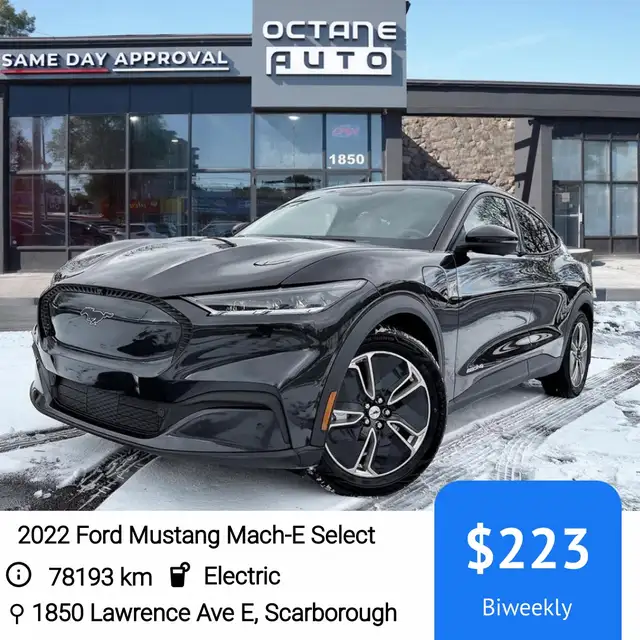 2022 Ford Mustang Mach-E Select AWD