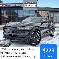 2022 Ford Mustang Mach-E Select AWD