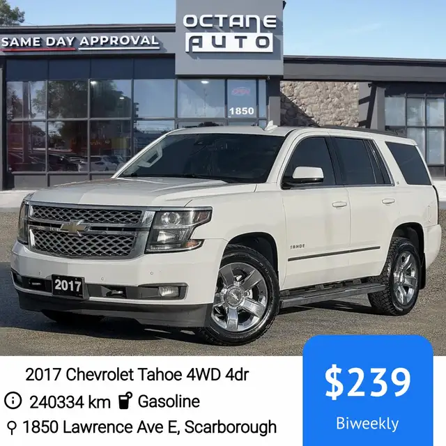 2017 Chevrolet Tahoe 4WD 4dr LT