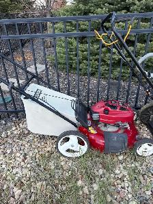 free lawnmower being picked up - Photo 2