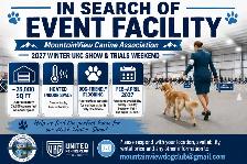 ISO - INDOOR EVENT FACILITY - CALGARY AREA