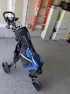Golf Clubs and Cart For Sale