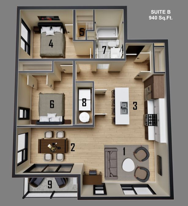 30 Waterloo - ✨Pre-Leasing Special (Opening August 1st)✨ - Photo 3