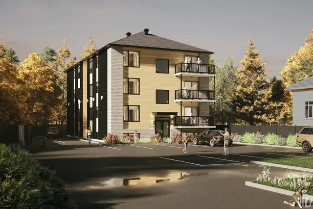 Condos neufs 4 1/2 à 30 mins de Québec et Lévis 1200$/mois