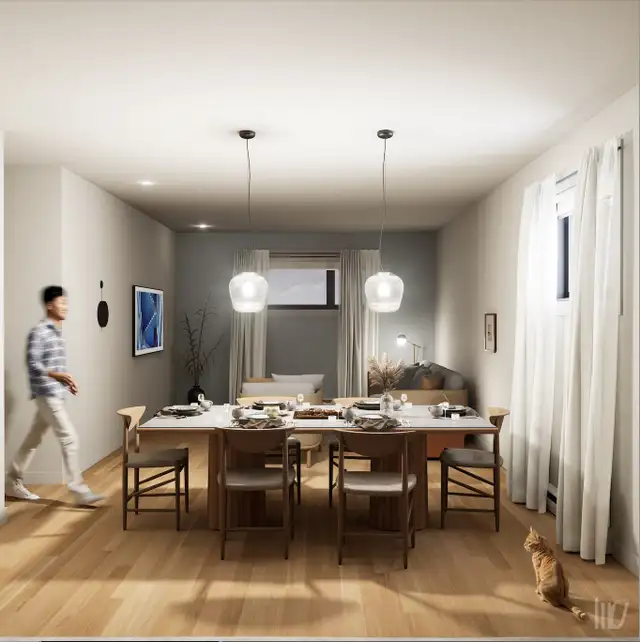 Condos neufs 4 1/2 à 30 mins de Québec et Lévis 1200$/mois - Photo 4