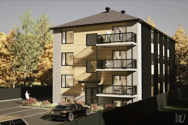 Condos neufs 4 1/2 à 30 mins de Québec et Lévis 1200$/mois - Photo 6
