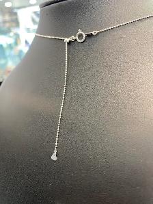 18K White Gold Diamond Chain - Photo 5