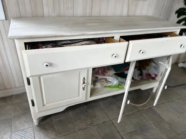 Buffet ou bahut de salle à manger en chêne solide bon$ - Photo 4
