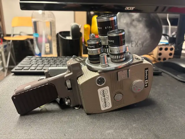 Sankyo 8-R Double 8 Film Movie Camera SN#15234 (LT) - $375 - Photo 2