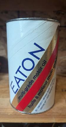 RARE 1960's VINTAGE EATON'S MOTOR OIL IMPERIAL QUART CAN - Photo 5