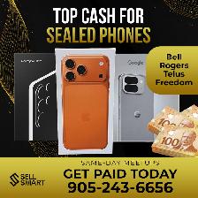 SELL YOUR SEALED OR USED IPHONE TODAY - CASH