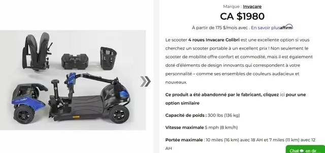 Quadriporteur Colibri 2025 comme neuf - Photo 2
