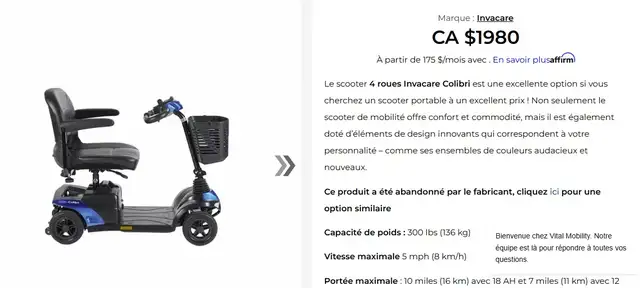 Quadriporteur Colibri 2025 comme neuf - Photo 3