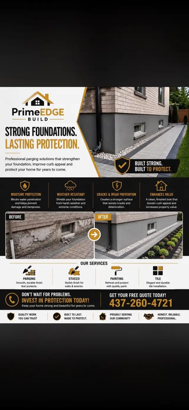 parging/stucco