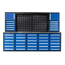 Armoire d'atelier de garage de 3 m (40 tiroirs, 2 unités)