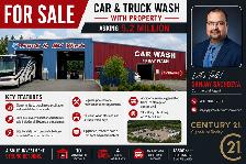 FOR SALE – CAR & TRUCK WASH WITH PROPERTY