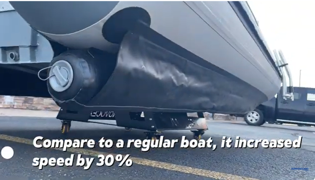 MAC380S 12.5ft High-Speed Trimaran Inflatable Boat ONLY #3500 - Photo 4