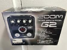 Zoom G2 Guitar & Voice pedal box