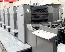 2003 Heidelberg SM74-4P3-H | Offset Press with Perfector