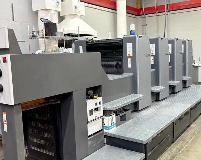 2003 Heidelberg SM74-4P3-H | Offset Press with Perfector - Photo 3