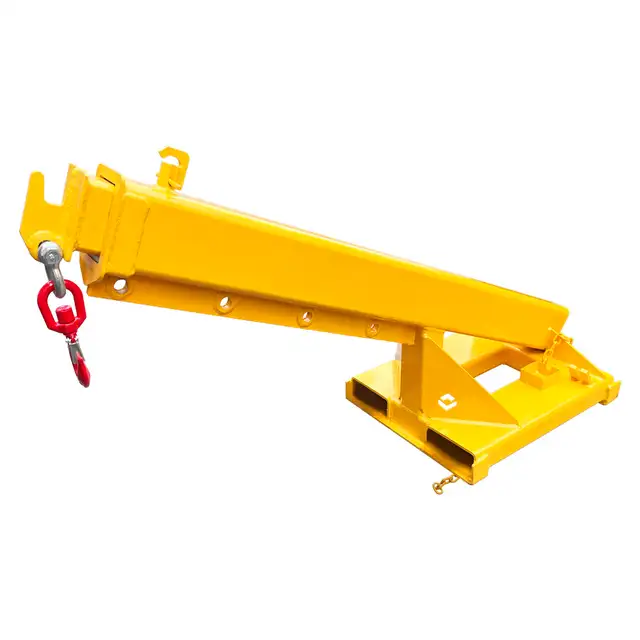 2T Forklift Mobile Crane Extension Hoist Jib Boom Hook 170055 - Photo 3
