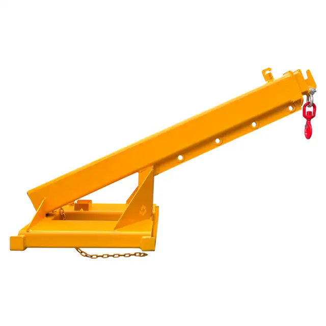 2T Forklift Mobile Crane Extension Hoist Jib Boom Hook 170055 - Photo 5