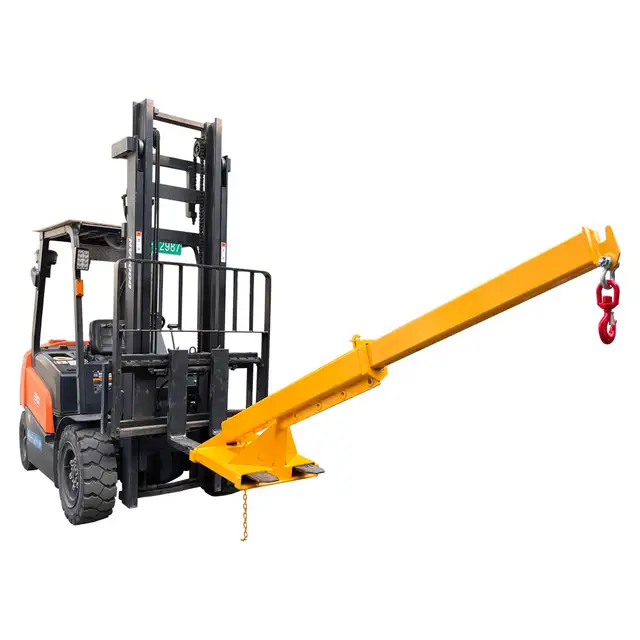 2T Forklift Mobile Crane Extension Hoist Jib Boom Hook 170055 - Photo 7