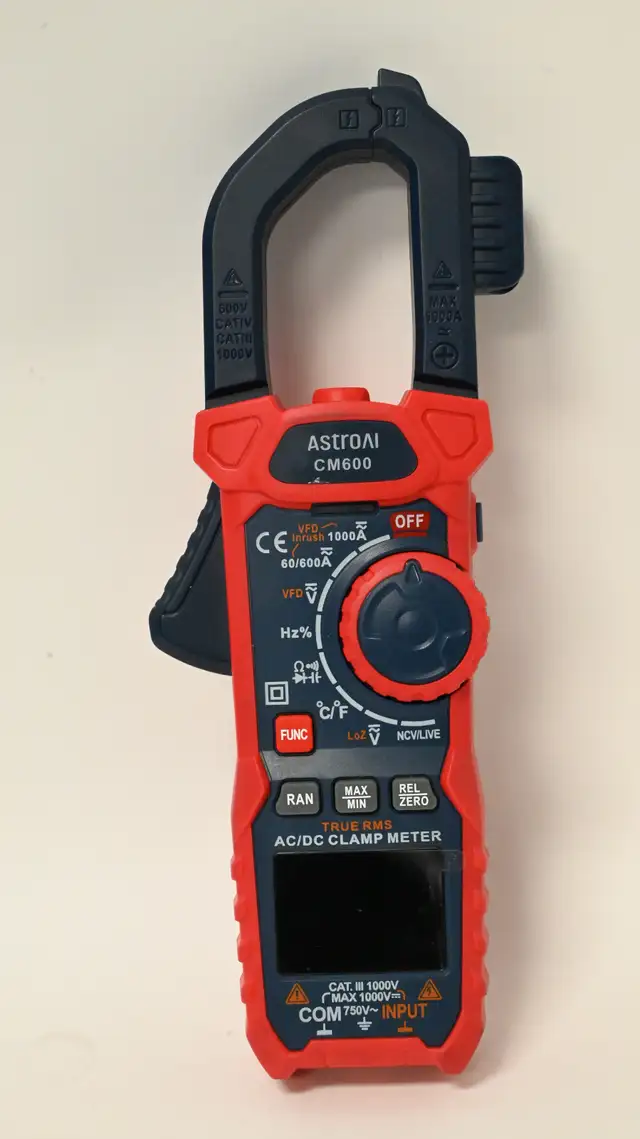 Multimeter Meter AstroAI Digital CM600 USED in good condition - Photo 3