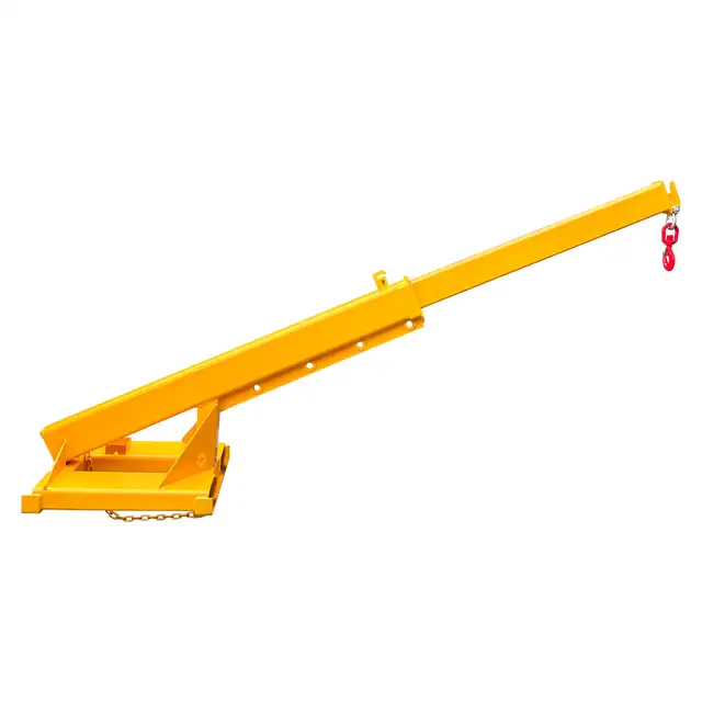 3T Mobile Crane Lifting Hoist Truss Jib Boom Hook 170056 - Photo 3