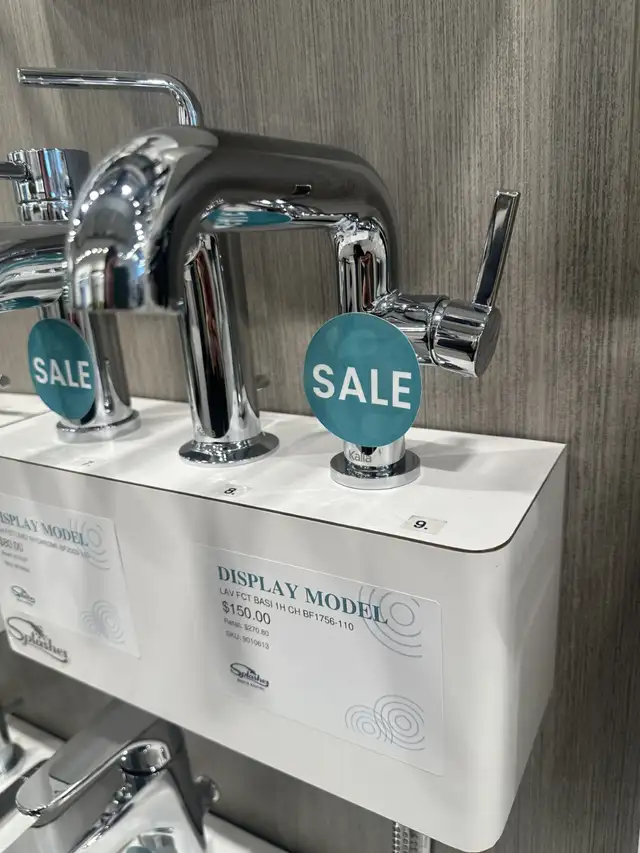 SKU 9010613 – Kalia Basico Chrome Bathroom Faucet - Photo 2