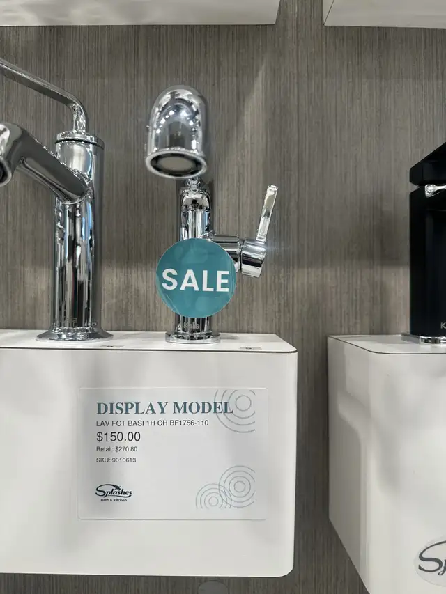 SKU 9010613 – Kalia Basico Chrome Bathroom Faucet - Photo 3