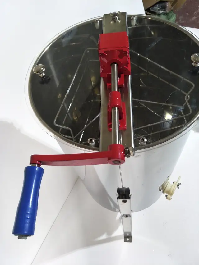 Manual Frame Honey Extractor Beekeeping Equipment Tool 170476 - Photo 5