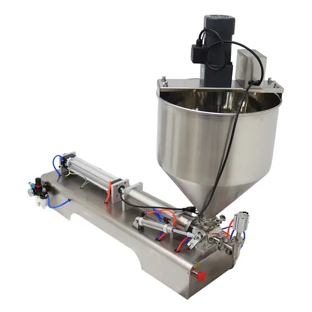 100-1000ml Paste Filler w/ Mixing Hopper 160433 - Photo 9