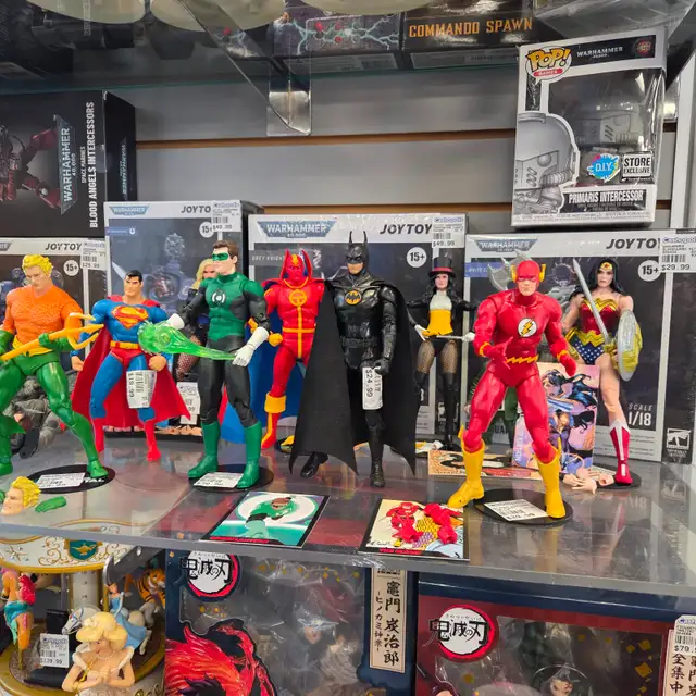 Mcfarlane DC Superhero Figures @ Cashopolis!!