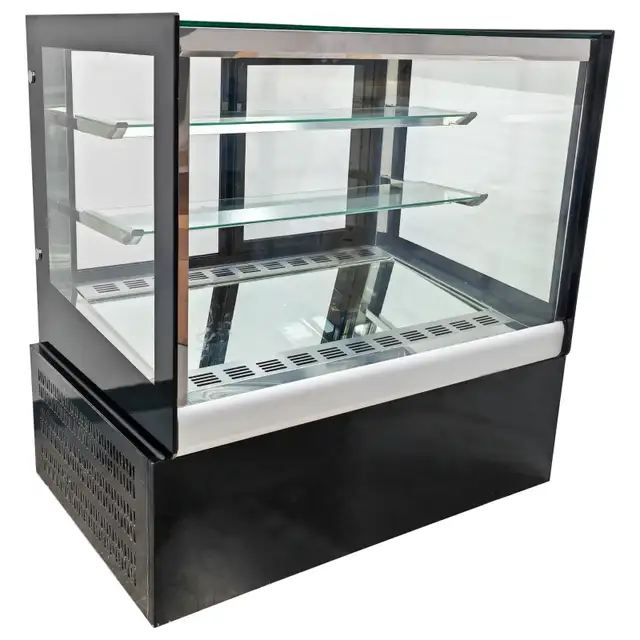 Right Angled Desktop 3 Layer Refrigerated Bakery Showcase 210182 - Photo 6