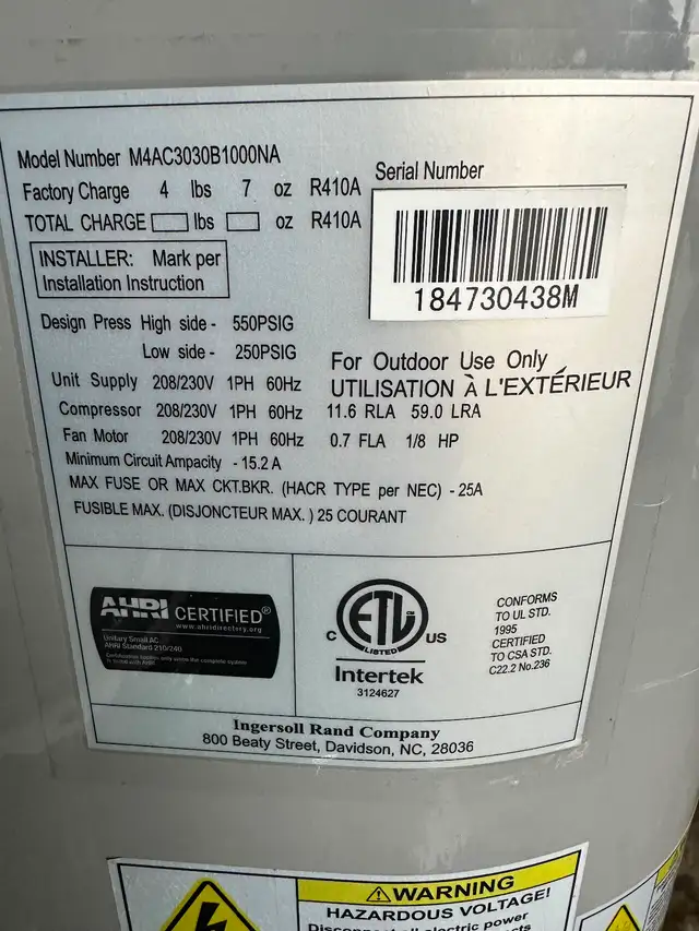 2 1/2 Ton Airconditioner (Like New) - Photo 5