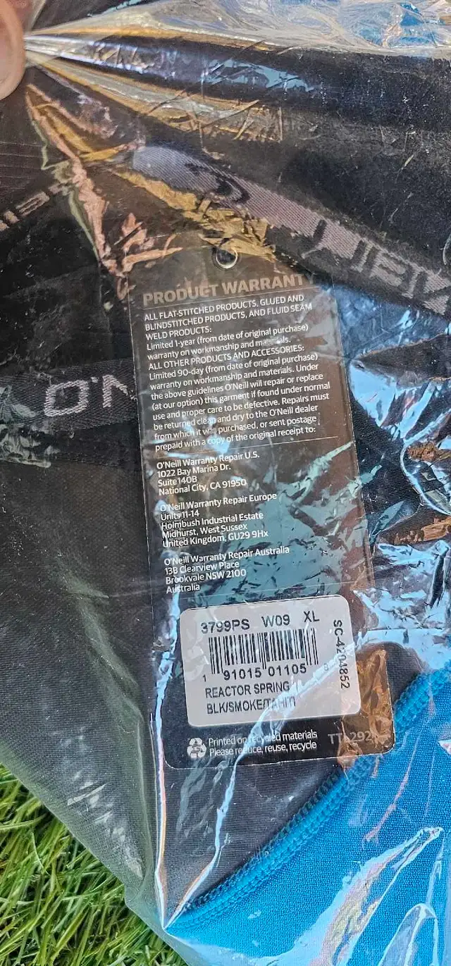 O'Neil Reactor wetsuit xl NEW - Photo 4