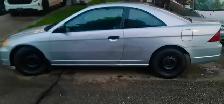 2001 Honda Civic 2dr coup Auto AC Pwr Wind/mirr/drs 416-858-7673 - Photo 2