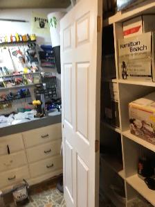 Inside door room
