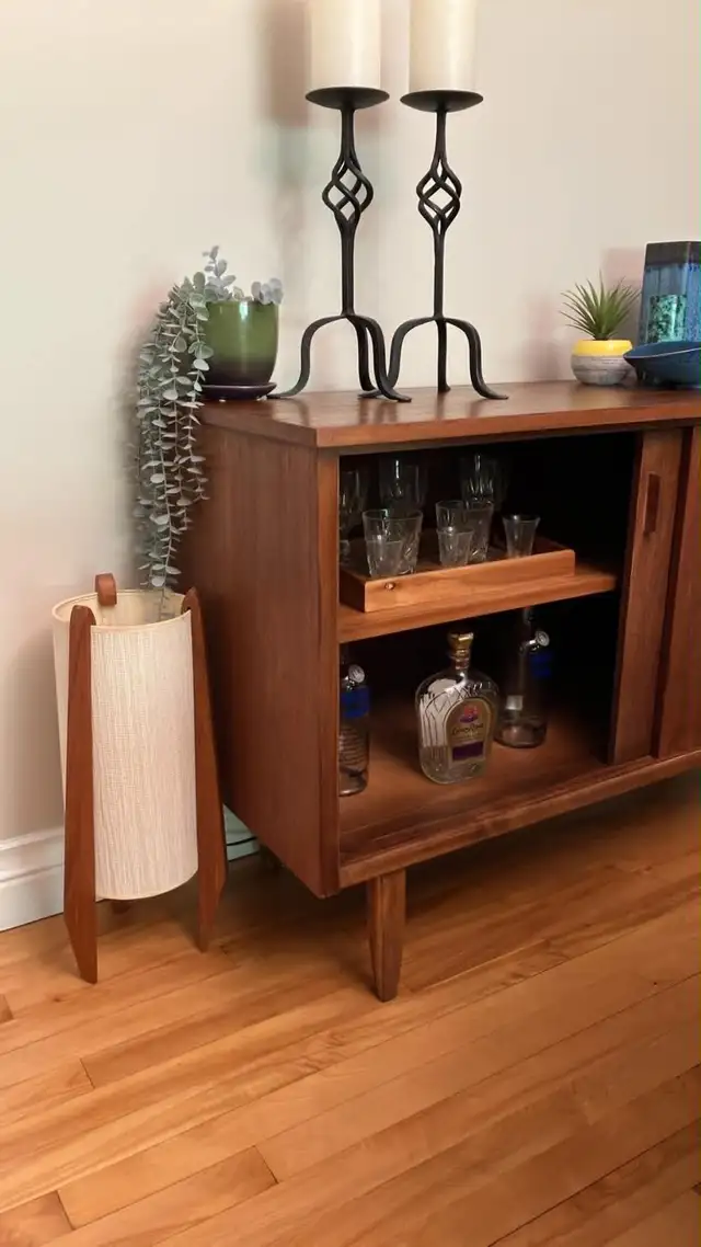 MCM . TECK TEAK Lampe lamp / Crédence, buffet, bar, vaisselier, - Photo 6