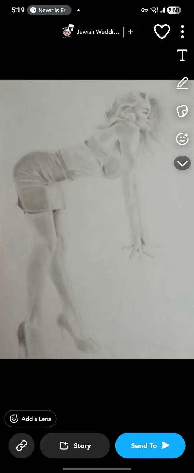 Portraits/ HB pencil  drawings for sale 9x12 - Photo 2