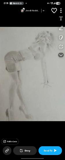Portraits/ HB pencil  drawings for sale 9x12 - Photo 2