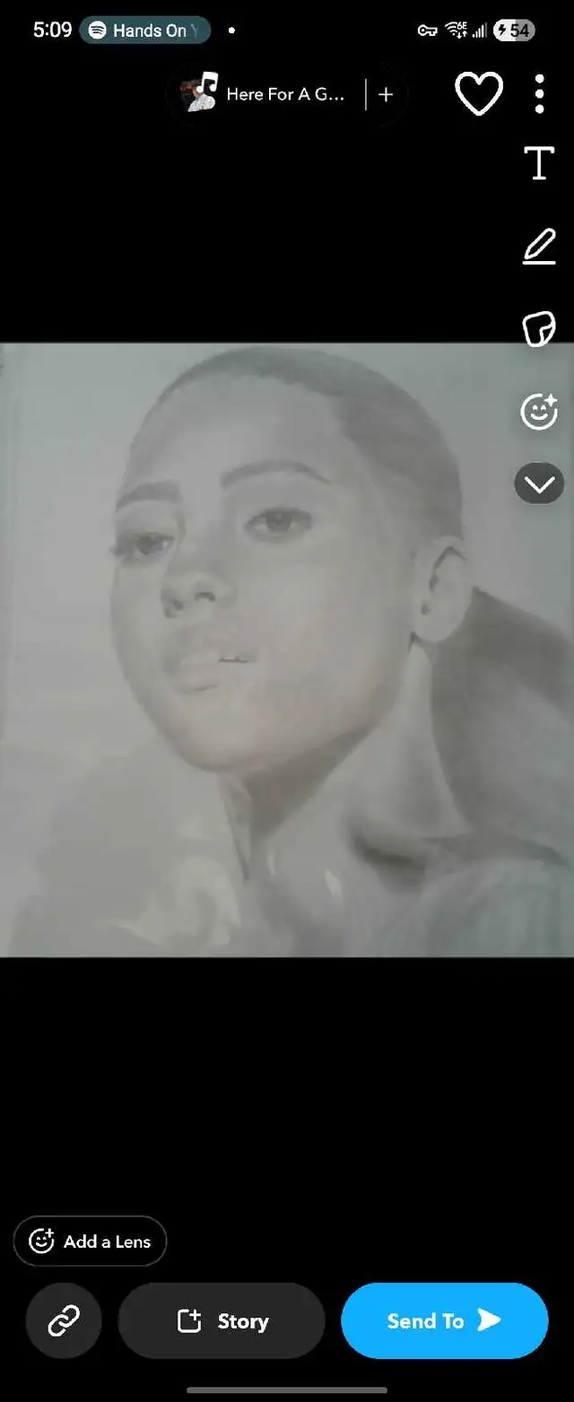 Portraits/ HB pencil  drawings for sale 9x12 - Photo 4