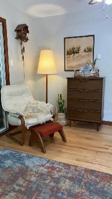 Mid century modern. Commode 4 tiroirs. Teak teck lamp NOT for sa - Photo 10