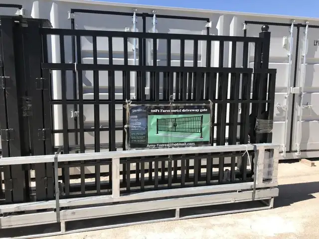 Portail industriel de 6 m pour allée agricole - Photo 6